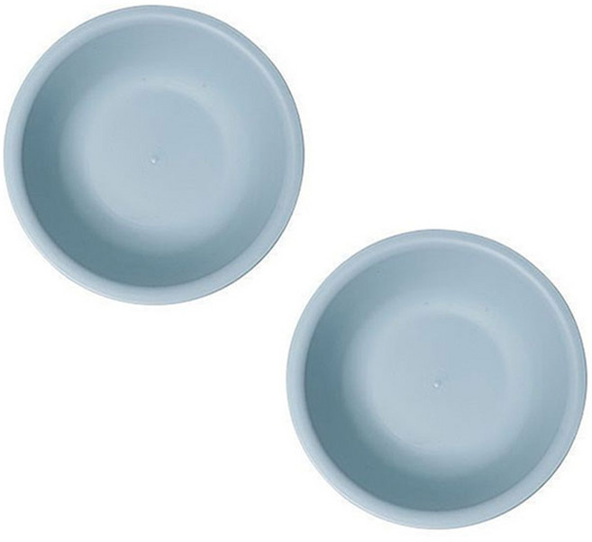 더자카 심플 라운드 욕실 대야 S, 블루, 2개