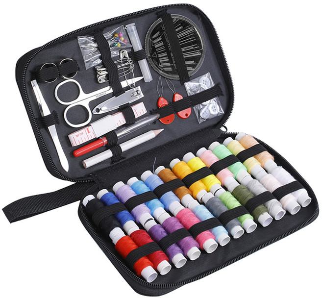 마다꾸미 휴대용 바느질 키트 반짇고리 B, 혼합색상, 1세트