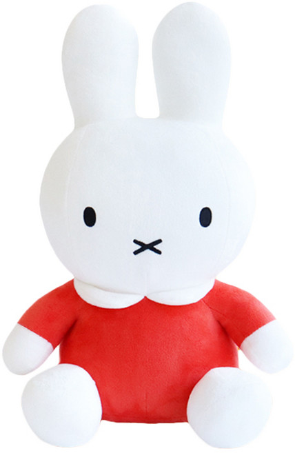 미피 봉제인형, 25cm, 오렌지, 1개