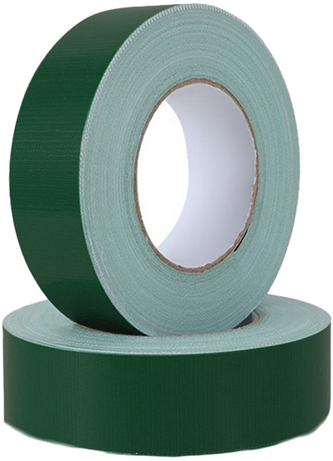 마다꾸미 컬러 폭 넓은 면 청테이프 8cm x 20m, 12 녹색, 2개