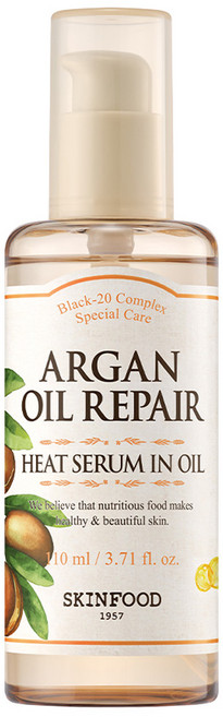스킨푸드 아르간 오일 리페어 플러스 히트 세럼 인 오일, 1개, 110ml