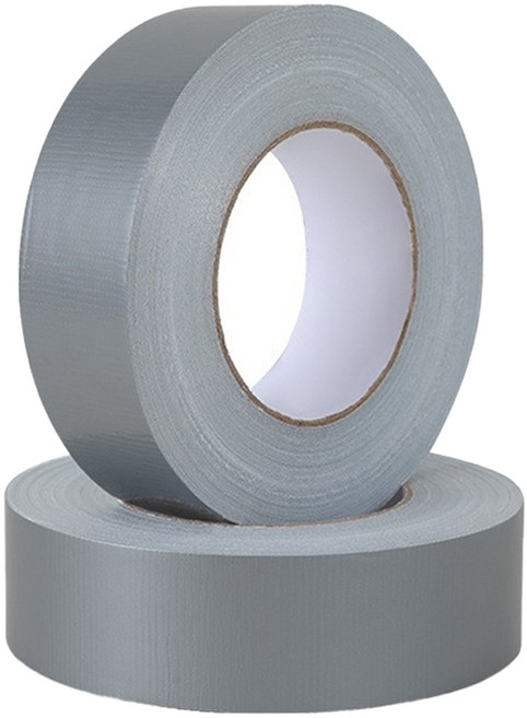 마다꾸미 컬러 폭 넓은 면 청테이프 5cm x 20m, 04 그레이, 2개