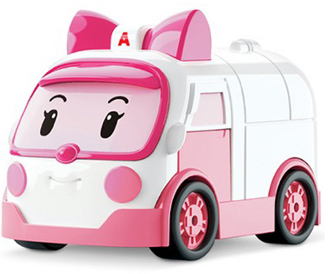 로보카폴리 엠버 브룸스타운 구조대 미니카, 혼합색상, 1개