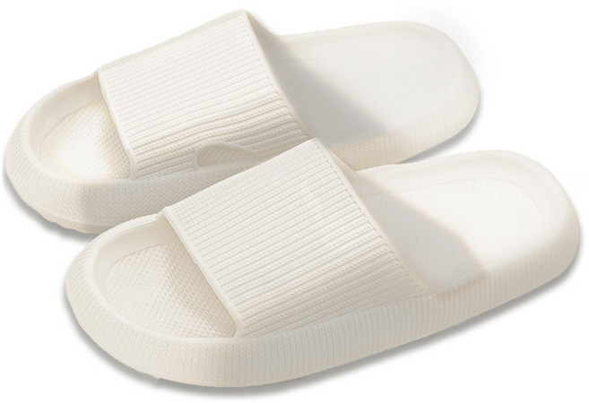 글랑앤 층간소음 슬리퍼 실내화 거실화, 화이트, 1개