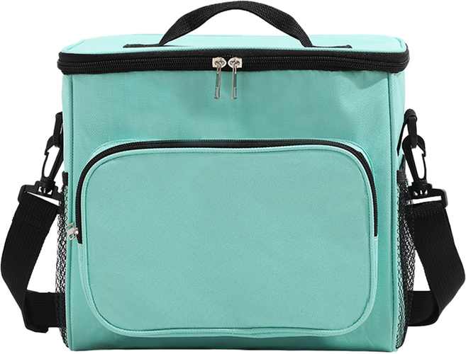 심플 보온 보냉가방, 코랄블루