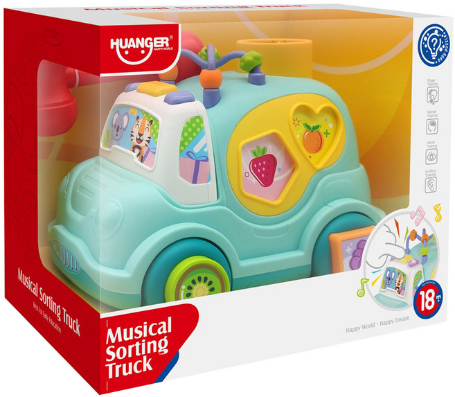 후앙어 하늘썬별 도형 블럭 망치놀이 띠띠빵빵 멜로디 자동차 heanhe0547, 1개