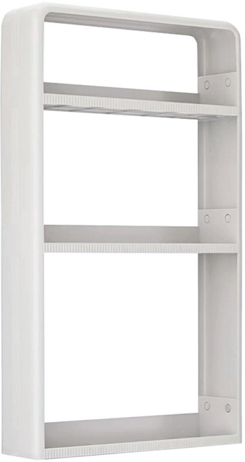 부착식 틈새 주방 양념통 선반 3단 기본형