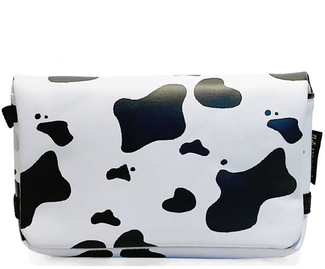 고플레밍 반짝반짝 소형 카메라 레더 파우치, 1개, 카우