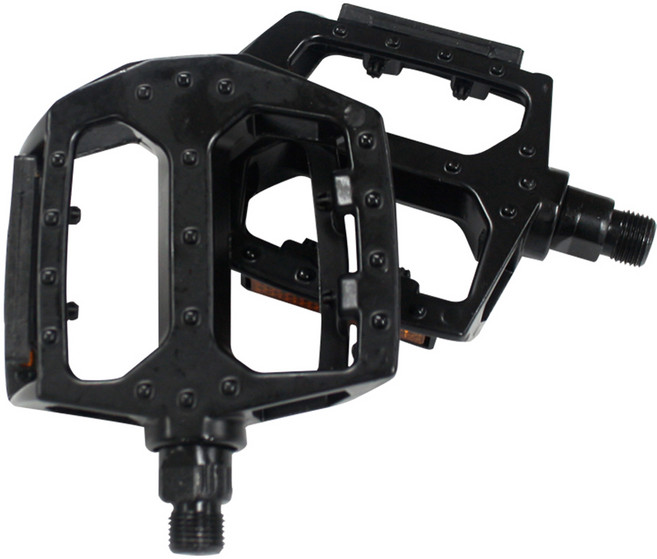 자전거 알루미늄 페달 좌 + 우 세트 VP-700, 블랙, 1세트