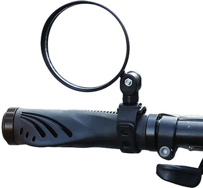 BTR 자전거 거울 BM-10, 블랙, 1개