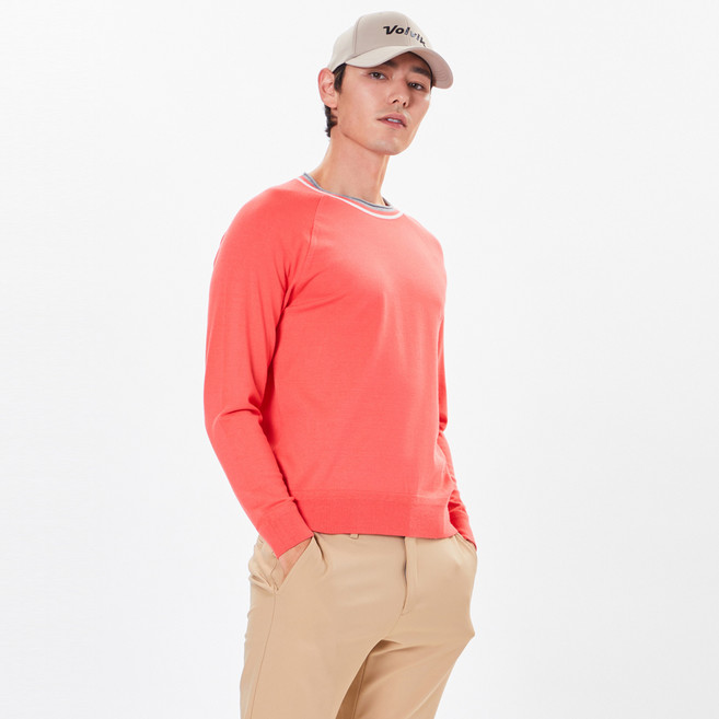 볼빅어패럴 남성용 골프 라운드 니트 VMKTN891