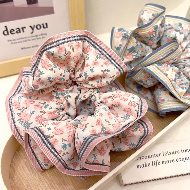 페이퍼먼츠 모네플라워 헤어슈 곱창밴드 2종세트 23569