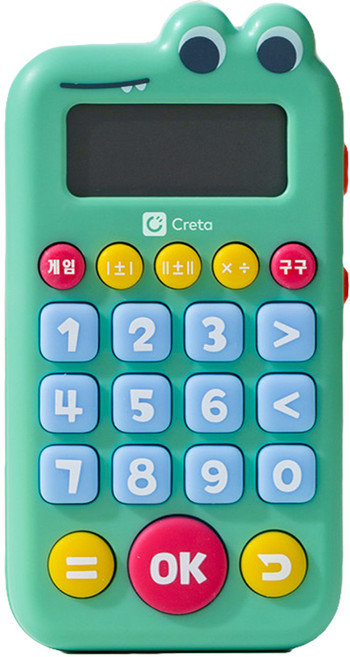 크레타탭 사운드 사칙연산 학습기, 초록색, 1개