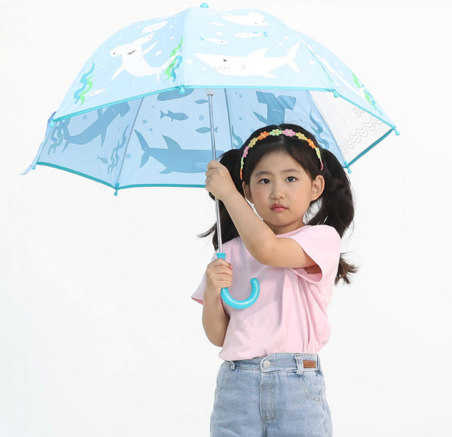 캐스비 아동용 색이 변하는 매직 우산