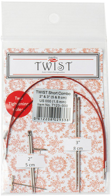 ChiaoGoo 雅娜 Twist 短版組合 7123 7123-000 紅色, 1個