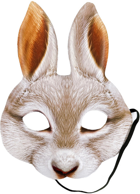 파티공구 토끼가면, 화이트, 1개