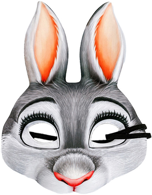 파티공구 토끼가면, 눈썹그레이, 1개