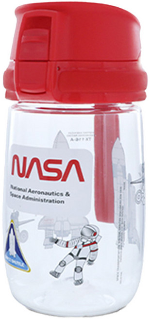 누비 정글 물병, 300ml, 1개, 나사레드