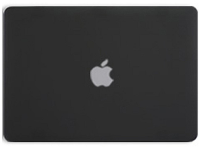 애니클리어 맥북 에어13 하드 케이스 A1935, 무광블랙, 1개