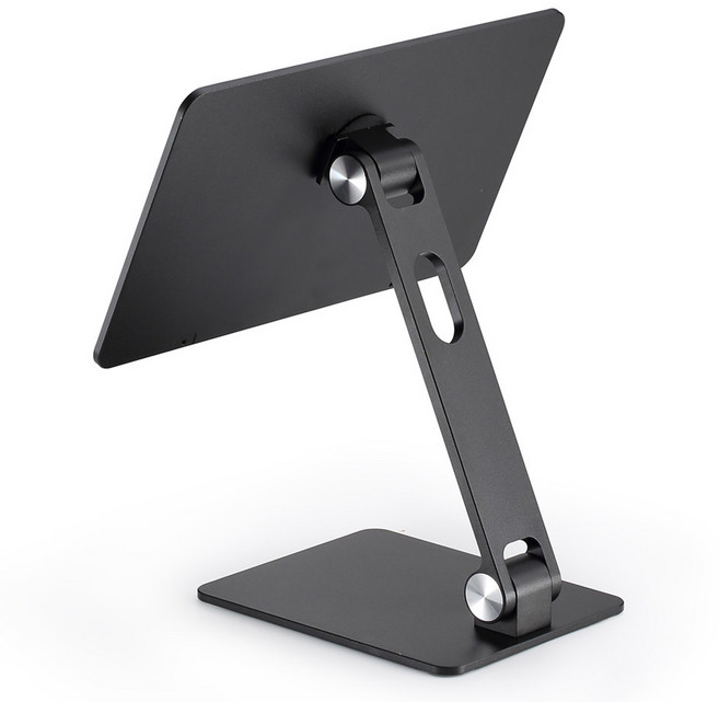 유엠투 아이패드 마그네틱 자석 접이식 스탠드 거치대 고정형, 아이패드 프로 11 (M4모델), 스페이스블랙, 1개