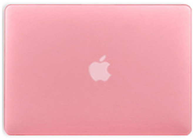 애니클리어 맥북 에어13 하드 케이스 A1932, 무광핑크, 1개