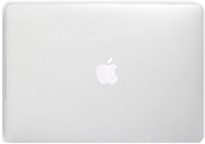 애니클리어 맥북 에어13 하드 케이스 A2184, 무광화이트, 1개
