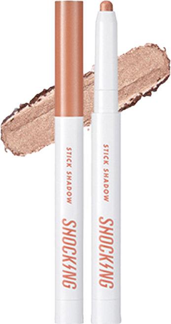 TONYMOLY 耀眼奪目持久顯色眼影筆 01 Rust Gold, 1支
