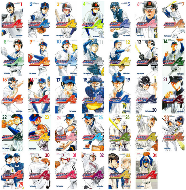 鑽石王牌 ACT2 套書 全34冊, 寺嶋裕二, 鶴山文化社