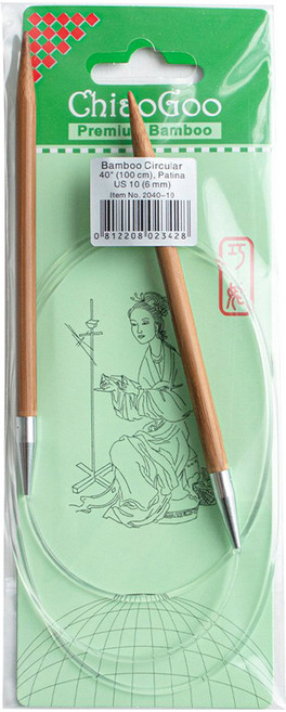 ChiaoGoo 竹製輪針 100cm, 1個