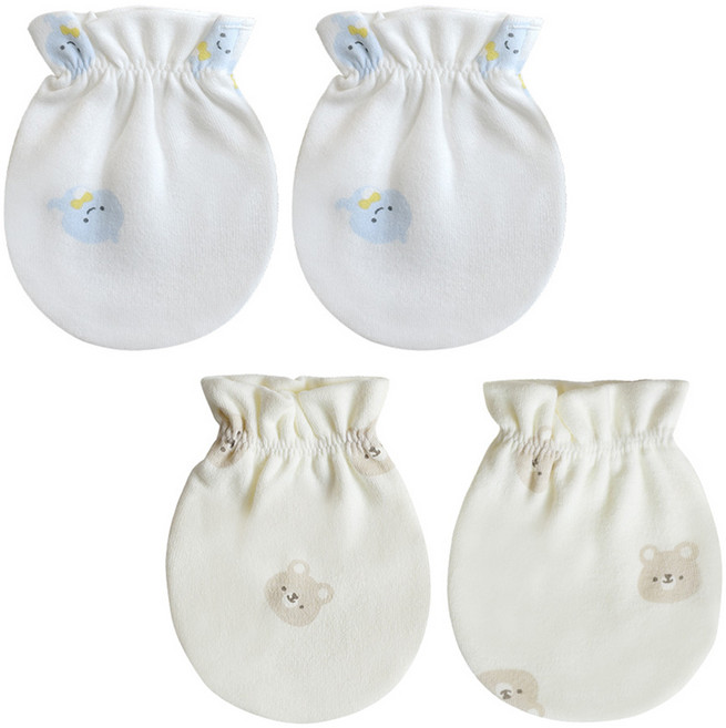 베이비앤아이 유아용 사계절 손싸개 양손착용 2종 세트