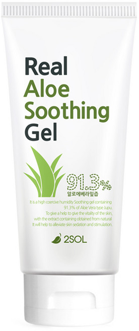 2SOL 리얼 알로에 수딩 젤, 150ml, 1개