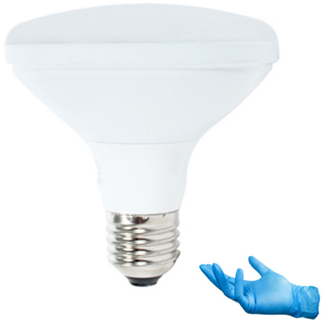 DAYON KS產品 LED PAR30 擴散型 可調光 20W + 丁腈手套組, 暖白光, 1套