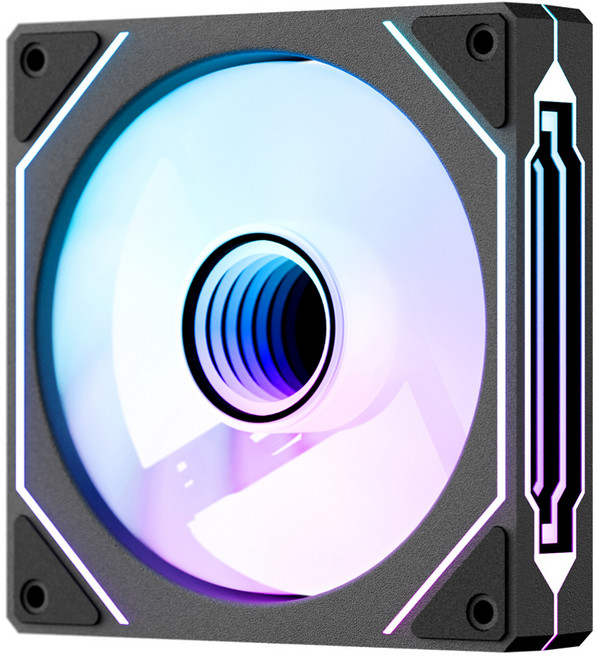 아이구주 GL120 PWM ARGB 일반 쿨러, 블랙, 1개