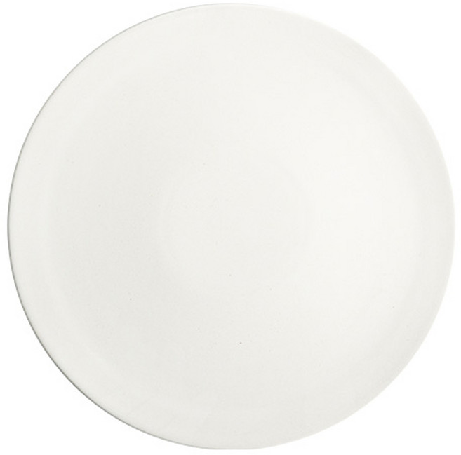 위즈라인 파스텔 플랫 디저트 케이크 접시, 화이트, 1개