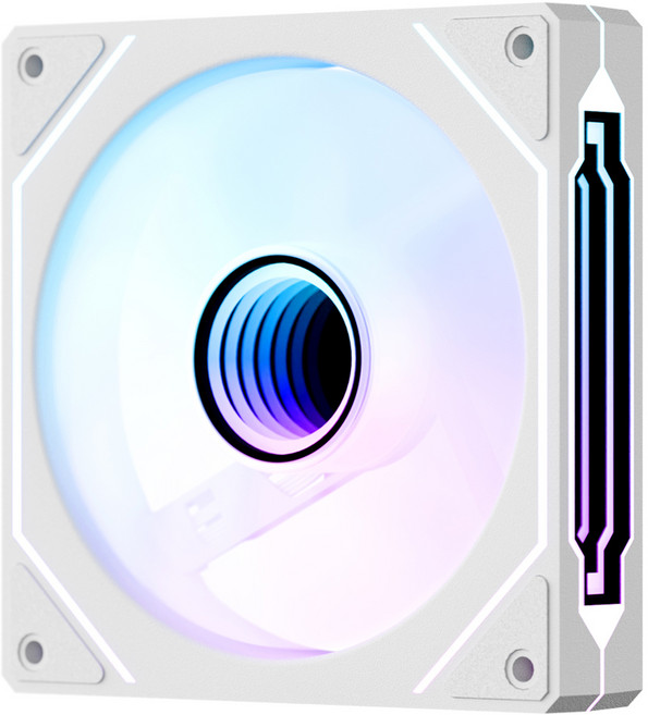 아이구주 GL120 PWM ARGB 일반 쿨러, 화이트, 1개