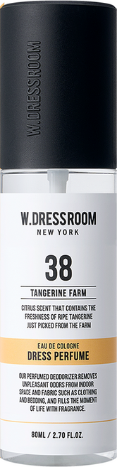 W.DRESSROOM 多麗絲 衣物居家香氛噴霧, 80ml, No.38 Tangerine Farm, 1瓶