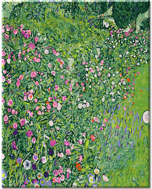 모모픽스페인팅 DIY 명화 그리기 40 x 50 cm, J21 클림트 이탈리아 정원, 1개