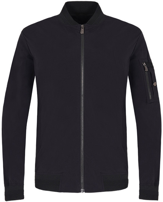 까스텔바작 남성용 심플 절개선 블루종 BGCFJP002