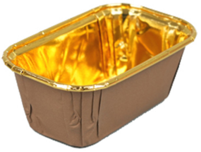 천운패키지 브레드 롤컵 직사각, 골드초코, 50개