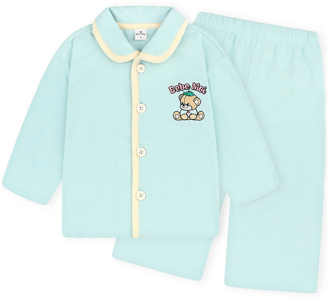 MilkBaby 유아용 베베곰돌이 파자마 상하의 세트