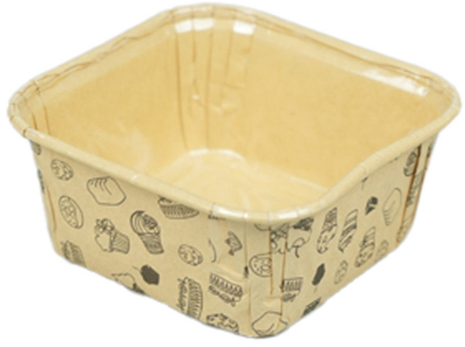 천운패키지 브레드 롤컵 정사각, KP, 50개