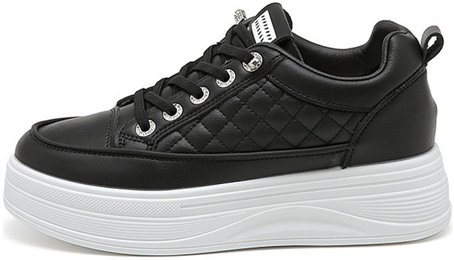 잭앤질 여성용 퀼팅 밴딩끈 스니커즈 JC4596S