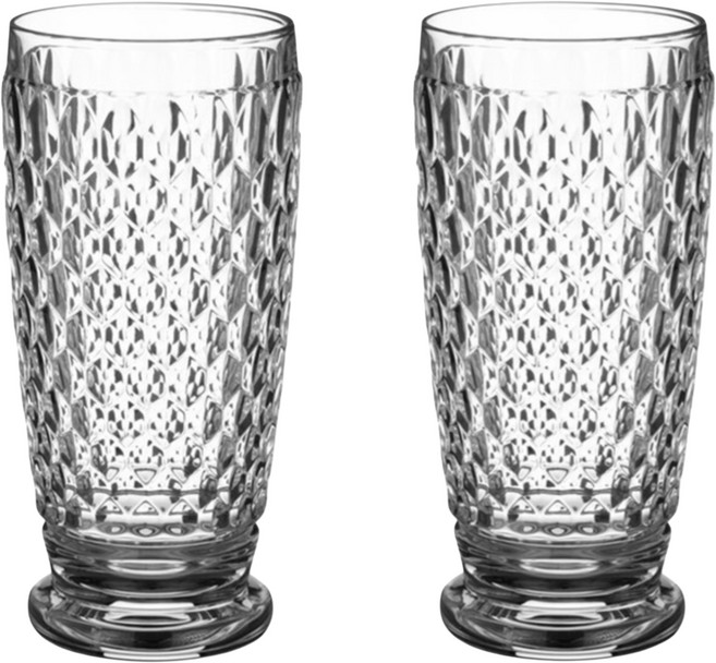 빌레로이앤보흐 보스톤 롱드링크 고블렛 400ml, 크리스탈, 2개