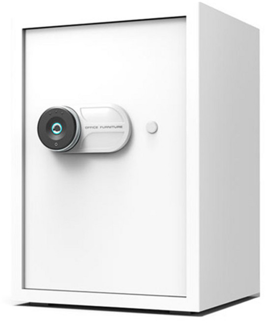 엘르시 디지털 지문인식 금고 ELS-50F, 화이트