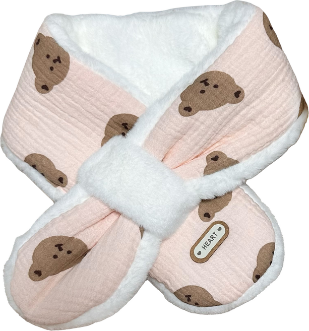 솜니움베베 아동용 하트곰 넥워머