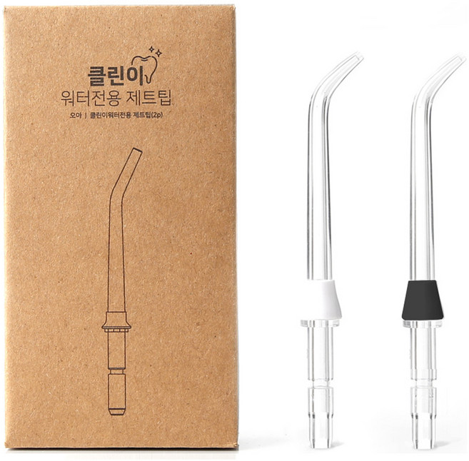 오아 클린이워터 B D F Z 전용 제트팁 2종 세트, 1세트, OET-066-OROWH