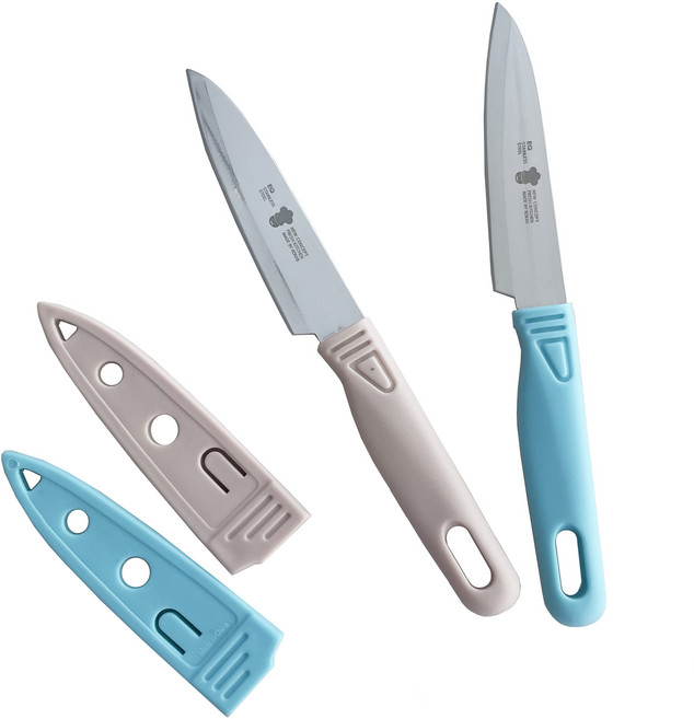 라쿠친 파스텔 피크닉 집과도 2종 세트, 스카이블루 + 인디핑크, 1개