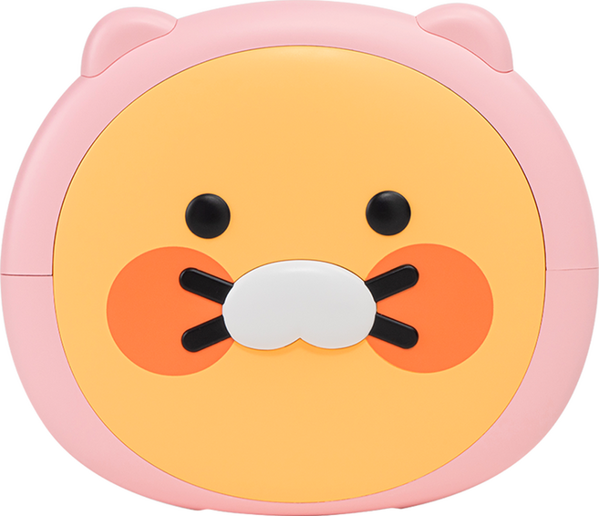 카카오프렌즈 빅워머 온열찜질기 앤 보조배터리 10000mAh, 핑크 춘식