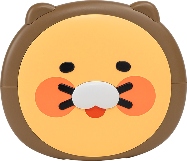 카카오프렌즈 빅워머 온열찜질기 앤 보조배터리 10000mAh, 브라운 춘식