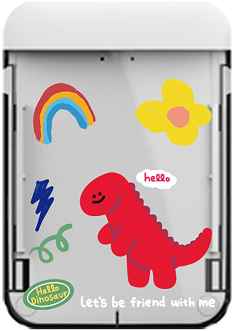 뉴클 맥세이프 다이노사우루스 보조배터리 5000mAh, NCPB-5K-11-XYH, 티라노사우루스